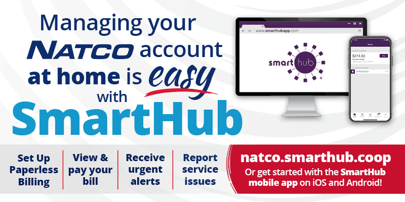 Manage your NATCO account with Smarthub
